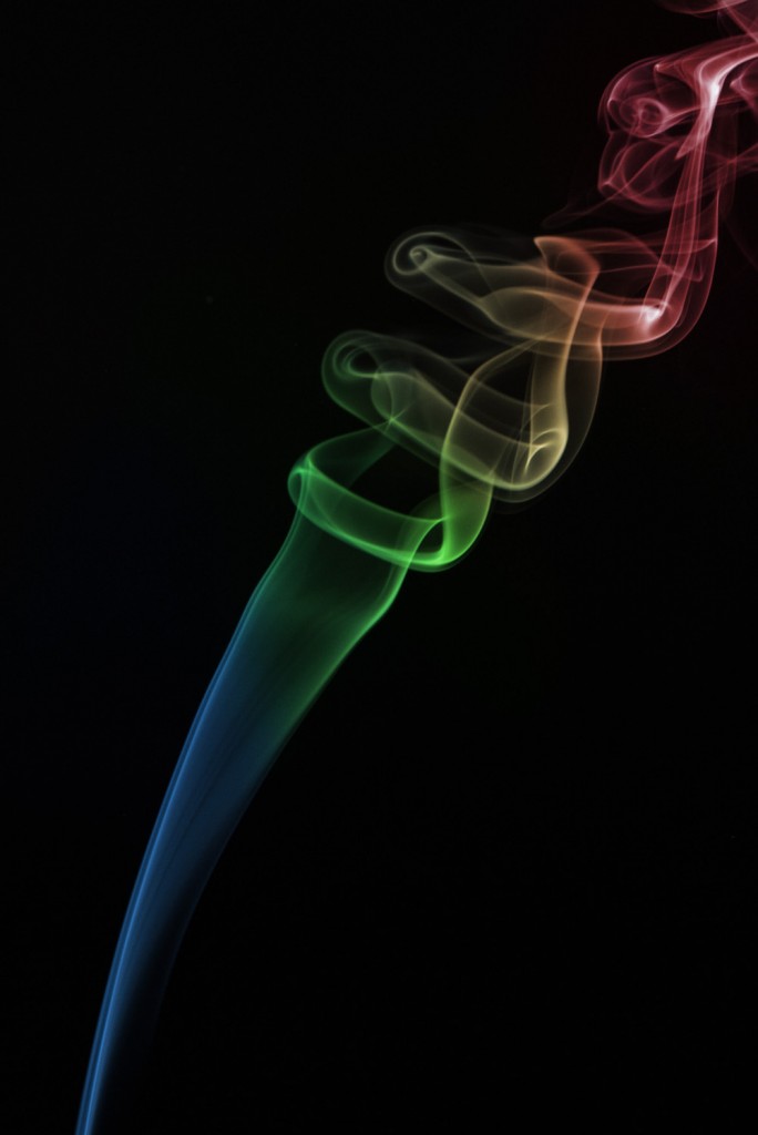 Tutorial Smoke Photography Warna Warni Color
