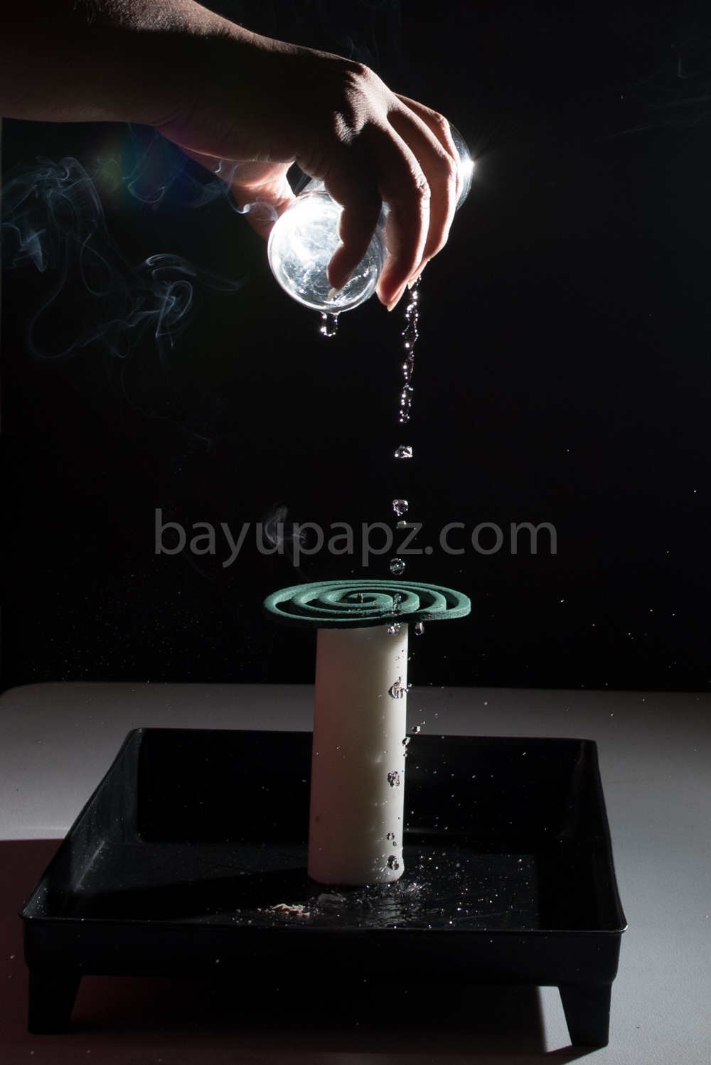 Tutorial Smoke Photography Warna Warni Color setup 4