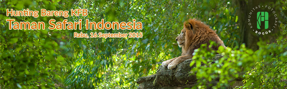Hunting bareng KFB Taman Safari Indonesia