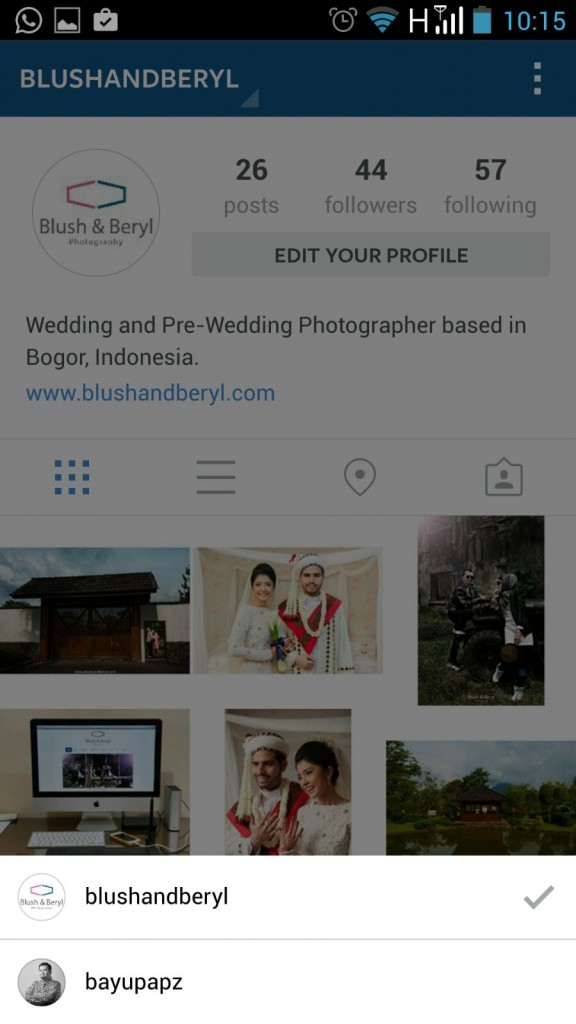 Instagram sekarang bisa Multiple account instagram 3