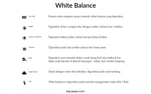 fotografi dasar basic photography White Balance WB Chart